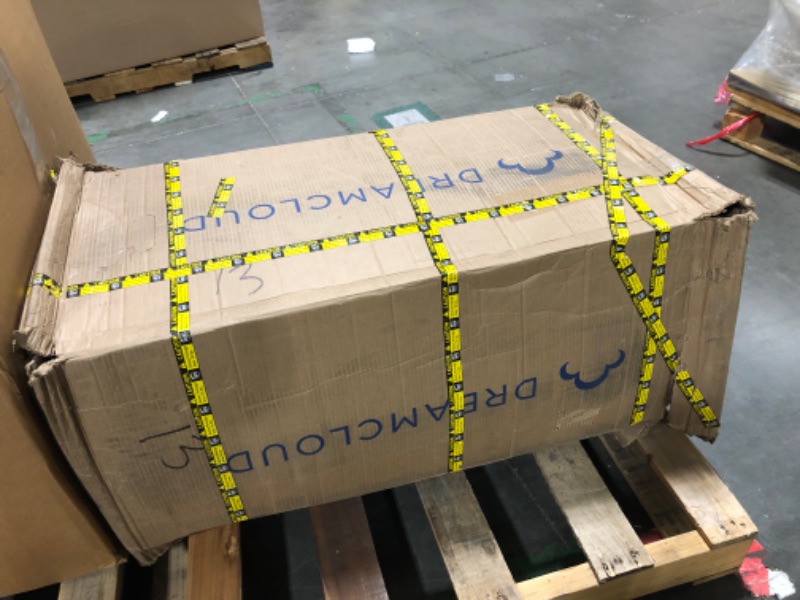 Photo 1 of **USED**DreamCloud 12" King Mattress - Luxury Hybrid Gel Memory Foam - 365 Night Trial - Premium Pressure-Relieving Layers - Forever Warranty - Mattress in a Box - CertiPUR-US Certified
