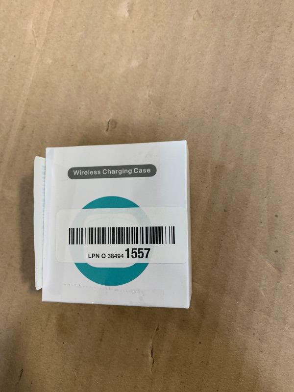 Photo 1 of **case only**Wireless Charging Case Compatible with AirPods Pro 2nd & 1st, Charger Case Replacement for AirPods Pro 2nd & 1st with Bluetooth Pairing Sync Button, Earbuds Not Included (USB-C Port)