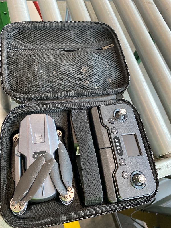 Photo 1 of *Minor Damaged* N11 PRO GPS Drone with Camera for Adults 4K UHD, 90 Min Long Flight Time, Long Control Range, Auto Return, Follow Me, Brushless Motor, 5G FPV RC Quadcopter for Beginners