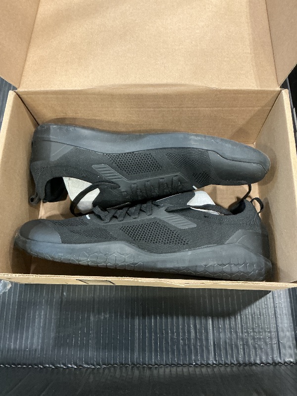 Photo 1 of AIRHAS Men's Barefoot Shoes Zero Drop Wide Toe Box Minimalist Gym Shoes for Men Deadlift Cross Training Sneakers (Black,13.0 Wide)