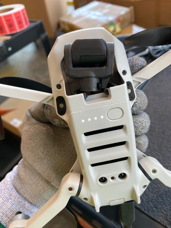Photo 1 of *Missing Parts* DJI Mini 4K, Drone with 4K UHD Camera for Adults, Under 249 g, 3-Axis Gimbal Stabilization, 10km Video Transmission, Auto Return, Wind Resistance, 1 Battery for 31-Min Max Flight Time, Intelligent Flight