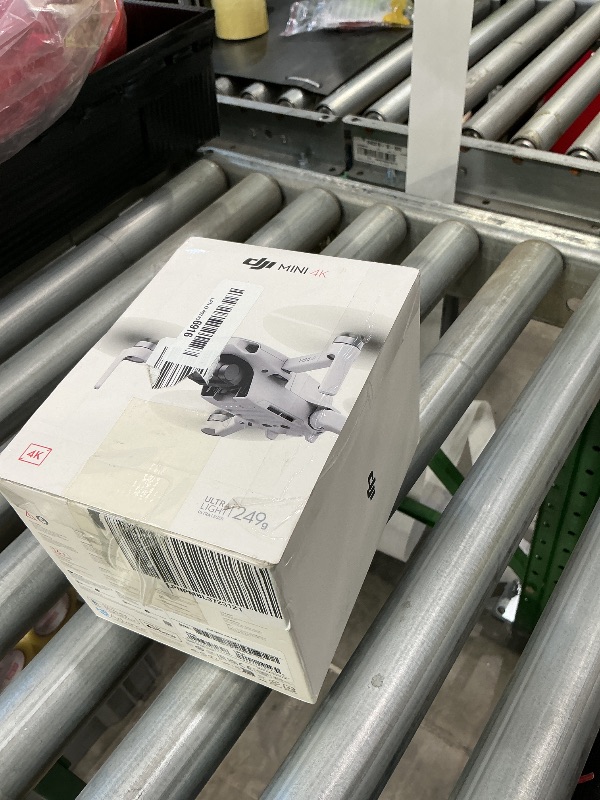 Photo 1 of *Missing Parts* DJI Mini 4K, Drone with 4K UHD Camera for Adults, Under 249 g, 3-Axis Gimbal Stabilization, 10km Video Transmission, Auto Return, Wind Resistance, 1 Battery for 31-Min Max Flight Time, Intelligent Flight