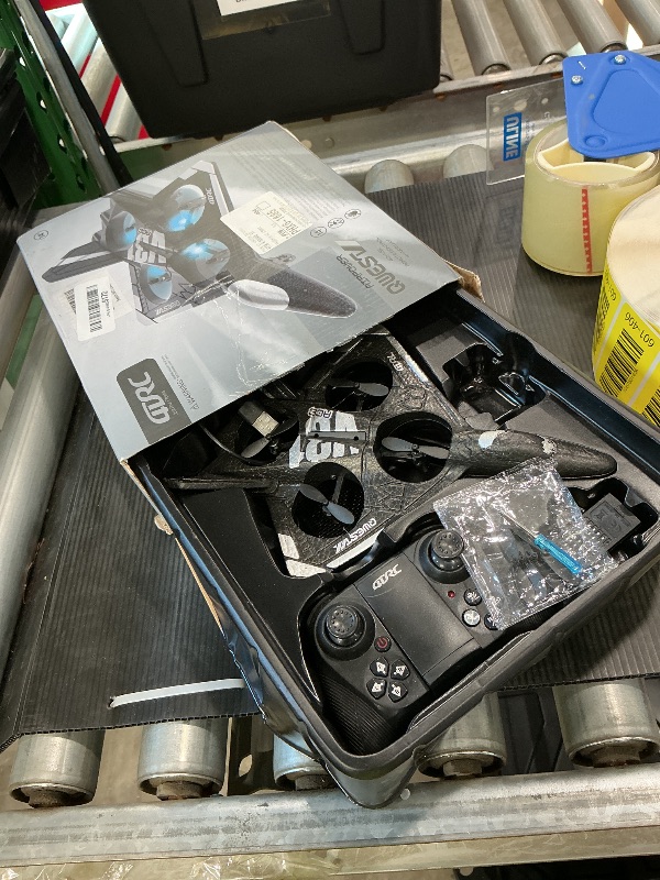 Photo 1 of 4DRC V31 RC Plane with Camera, Foam Remote Control Drones with Camera for Kids Adults 8-12 12-16, Remote Control Airplane Fighter Jet with Light, 360° Flip Fighter Jet Toy