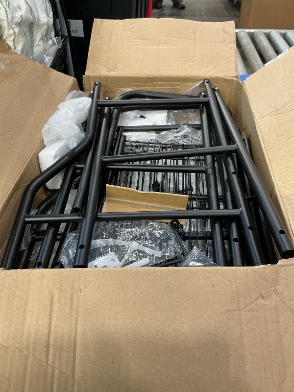 Photo 1 of *Missing Parts*
Kitsure Over Toilet Storage Rack - Metal Over Toilet Bathroom Organizer Shelf, Over The Toilet Storage Cabinet with Paper Holder and Hooks, Bathroom Cabinet for Laundry, Black, 3 Tiers (63.2" H)