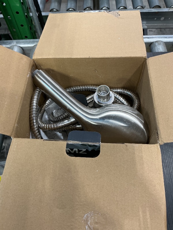 Photo 1 of *USED* INAVAMZ 2.5GPM Shower Heads with Handheld Spray Combo: 7.2" Rainfall Shower Head & Hand Held Shower Head 2-IN-1 Shower Head with 60" Rotatable Stainless Steel Hose Nickel, Shower Trim Systems