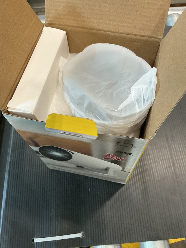 Photo 1 of *Missing Parts*
YFDSPSM Projector with wifi and bluetooth, rotate at any angle, outdoor portable, automatic button calibration for mobile phones, tv sticks, laptops, mini projector for iphone, projector with screen