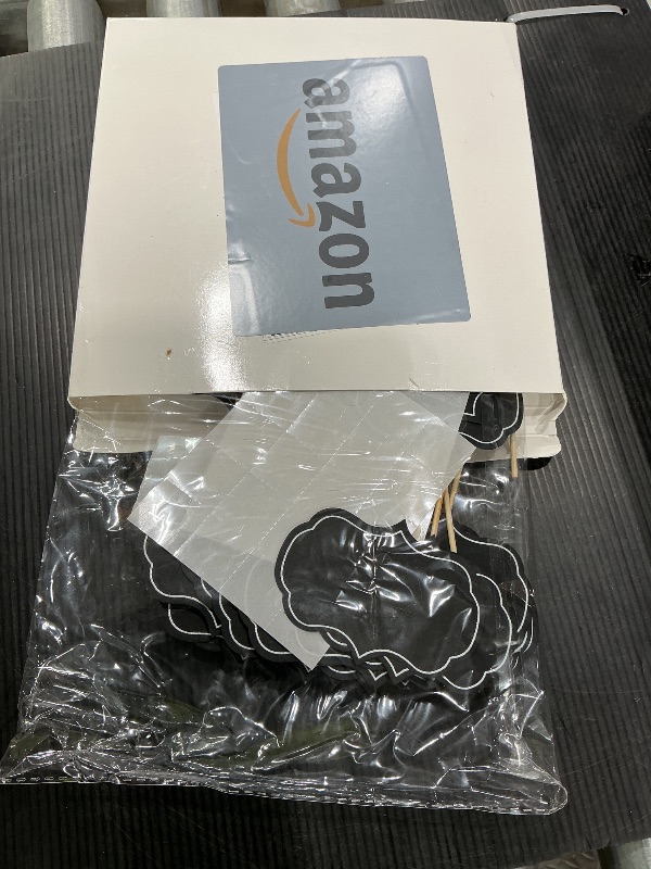 Photo 1 of 50 Pieces Cheese Markers for Charcuterie Board Buffet Labels Food Tags Blank Toothpick Flags Appetizer Signs Chalkboard Cupcake Toppers Picks for Wedding Birthday Party Decorations (Black)