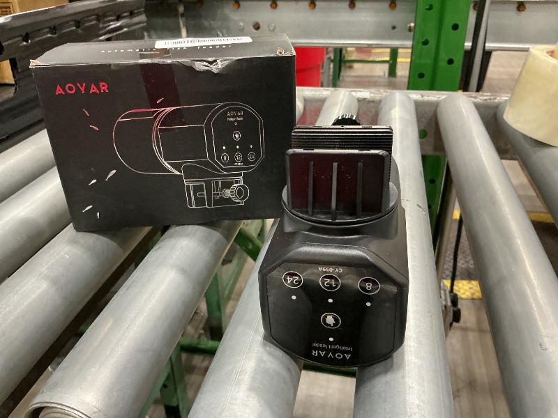 Photo 1 of *Check clerk notes* Automatic Fish Feeder Dispenser for Aquarium: 200ml Large Capacity Auto Feeders for Small Tank Turtle Betta Koi - Battery Food Feeding Timer for Flakes Pellet Vacation Weekend Day