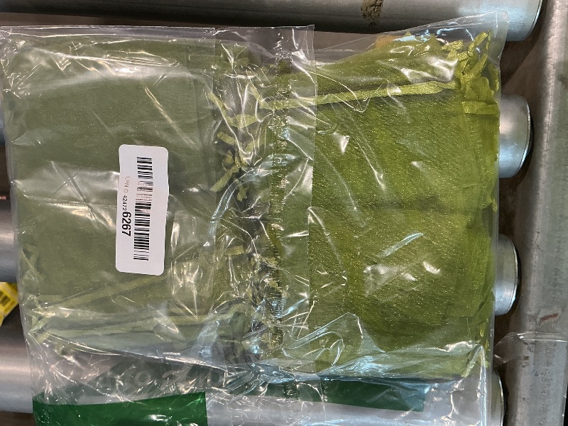 Photo 1 of 100 Pcs Fruit Protection Bags, Small Green Fruits Plant Bag 5''×7''Fruit Green Strawberry Netting Cover Drawstring Mesh Bags, Greens Fruit Cover Mesh Bag with Drawstring for Flower and Vegetables