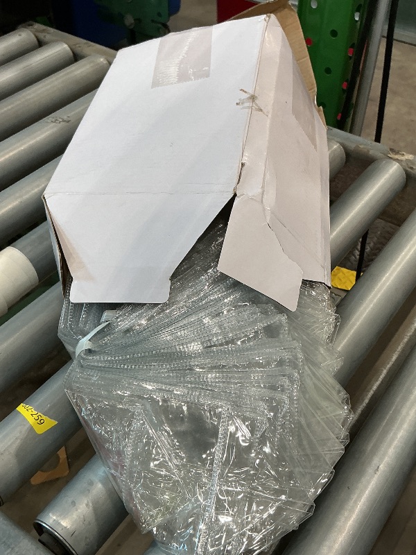 Photo 1 of 50 Pieces Ice Wine Bag Portable Wine Cooler Bag Drink Bags Clear Wine Pouch Cooler Collapsible PVC Wine Pouch Bags with Handle for Champagne Cold Beer Chilled Beverages Iced Drinks Party Outdoor