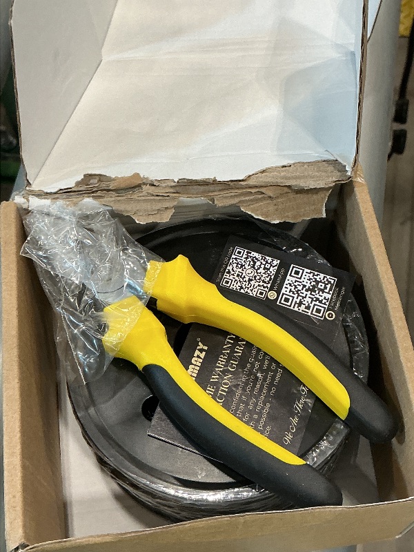 Photo 1 of [Upgraded] 50FT Black Electroplated Steel Hanging Chain Roll, Pliers Included, 20LBS Load Capacity, Durable, Rust-Resistant, Adjustable Length for Hanging Bird Feeders, Planters, Lanterns, Billboards