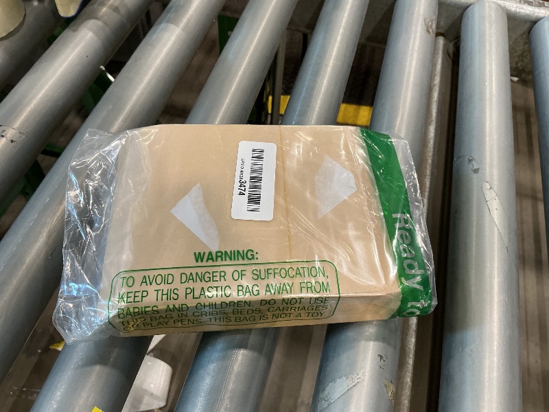 Photo 1 of 200 Pcs Kraft Paper Cookies Bags - Unbleached Small Paper Bakery Bags for Treats, Baked Snacks, Pastry, Bread (4.7x6.3 Inch)