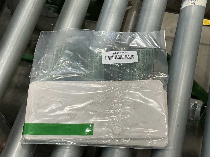 Photo 1 of 2 Pcs Water Absorbing Stone Drying Trays for Bathroom Sink Kitchen Counter Soap Dish Dispenser Sponge Holder White Ceramic Bathroom Vanity Quick Dry Stone Mat for Kitchen Sink Marble Diatomite Tray