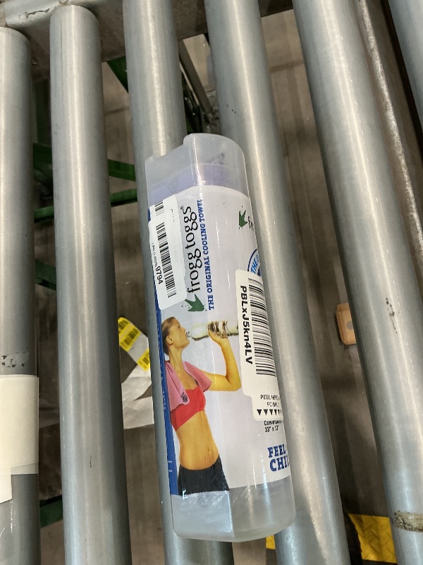 Photo 1 of FROGG TOGGS Poly Vinyl Alcohol Chilly Pad, Instant Cooling Towel, long lasting, reusable, Sports and Outdoors Neck Towel 33x13, Deep Purple