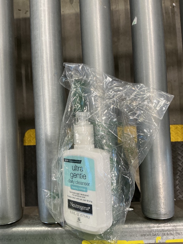 Photo 1 of ***READ CLERK NOTES*** Neutrogena Ultra Gentle Foaming Facial Cleanser, Foaming Face Wash for Sensitive Skin, Gently Cleanses Away Dirt, Oil & Makeup Without Over Drying, Fragrance-Free, 5.8 fl. oz