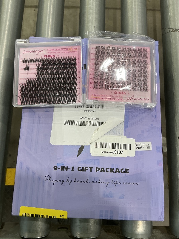 Photo 1 of ***SEE CLERK COMMENTS*** [NATURAL]Geeneiya 5 Styles Lash Clusters Kit, Mermaid/Venus/Flora/Bottom Fairy Eyelash Clusters Extensions 3D Wispy Lash Extension Kit for Beginners, DIY at Home Easily