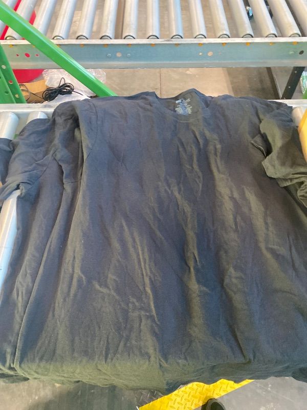 Photo 1 of **ONLY 2 SHIRTS**Hanes Ultimate Men's Hanes Men's Ultimate Undershirt, Soft and Stretch, Best Shirts for Men, Black, 2-Pack