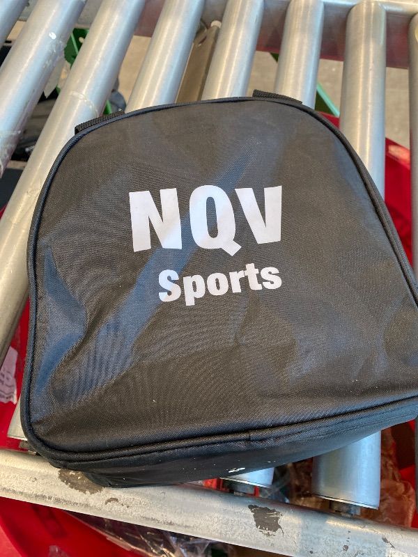 Photo 1 of **MINOR DAMAGE**
NQV Disc Golf Set,Disc Golf Starter Set-6 Pack Driver, Mid-Range and Putter Discs with Disc Golf Bag for Outdoor and Backyard(Black Bag), Medium