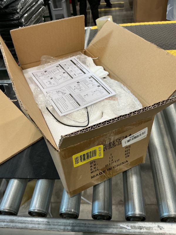 Photo 1 of **MINOR DAMAGE**
SILAMPDI Bathroom Lighting Fixtures Over Mirror Brushed Nickel, Modern 2-Light Vanity Lights Fixtures, Wall Sconces Light for Bedroom, Hallway, Milky White Glass Shades, E26 Base, Bulbs Not Included