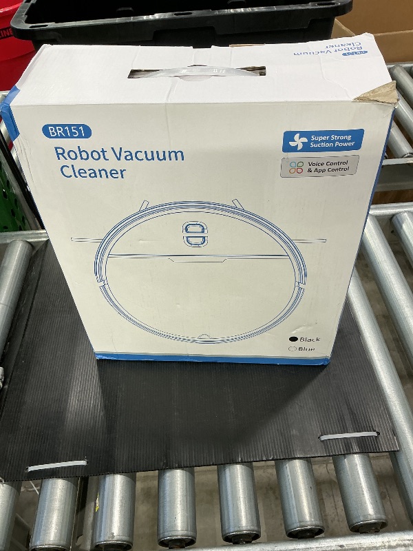 Photo 1 of ***MISSING USER MANUAL*** Robot Vacuum and Mop Combo, 2 in 1 Robotic Vacuums Cleaner with WiFi/App, Robot Vacuum with Water Tank, Strong Suction, Schedule, Self-Charging, Quiet, for Hard Floor, Pet Hair, Low Pile Carpet