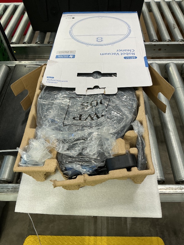 Photo 1 of ***MISSING USER MANUAL*** Robot Vacuum and Mop Combo, 2 in 1 Robotic Vacuums Cleaner with WiFi/App, Robot Vacuum with Water Tank, Strong Suction, Schedule, Self-Charging, Quiet, for Hard Floor, Pet Hair, Low Pile Carpet