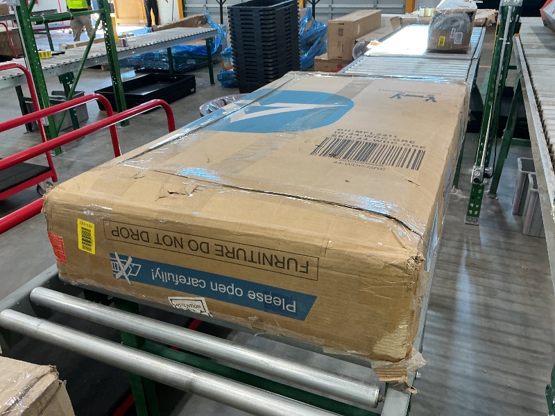 Photo 1 of (Stock Photo for Reference) 44 inch gray wood dog kennel