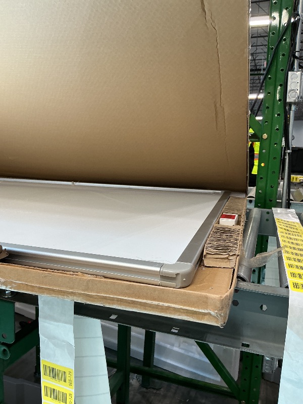 Photo 1 of *Minor Damaged - Check clerk notes*
Flash Furniture 5' W x 3' H Magnetic Marker Board