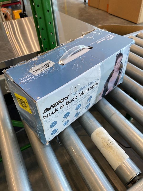 Photo 1 of *Missing Parts*
AMZPONY® Cordless Neck Massager for Pain Relief Deep Tissue, Rechargeable Shiatsu Neck and Back Massager with Heat Kneading Shoulder Massage for Body Muscle Pain Relief,Gifts for Dad Mom Friends