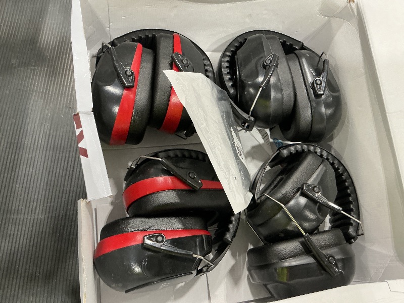 Photo 1 of **MISSING 2**
6 Pack Noise Reduction Ear Protection, Sound Proof Earmuffs, SNR 34dB Noise Cancelling Headphones for Adults Kids Autism, Hearing Protection Ear Muffs for Mowing