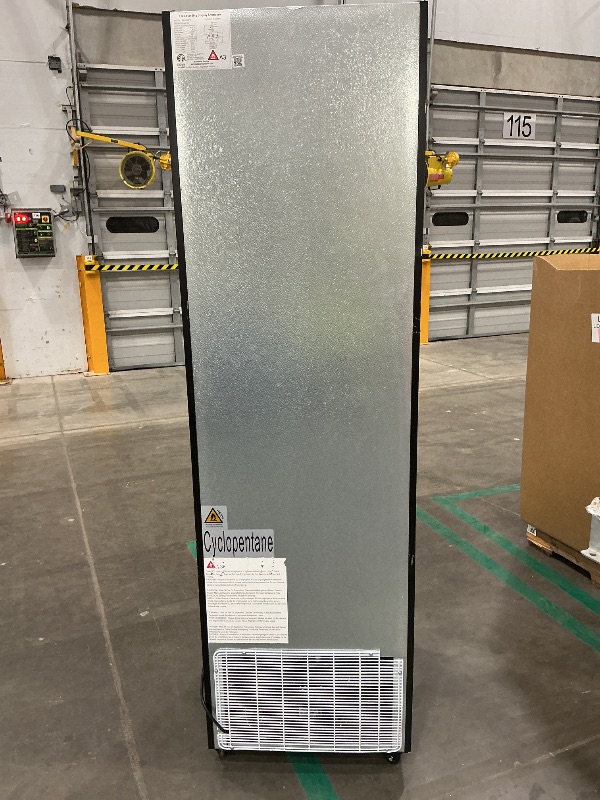 Photo 1 of 14.8 Cu Ft ETL & DOE Certified Commercial Display Refrigerator,Merchandiser Beverage Fridge with Built-in LED Lighting,Large Glass Door Upright Business Cooler with Lock,for Shop,Restaurant,Gym,etc