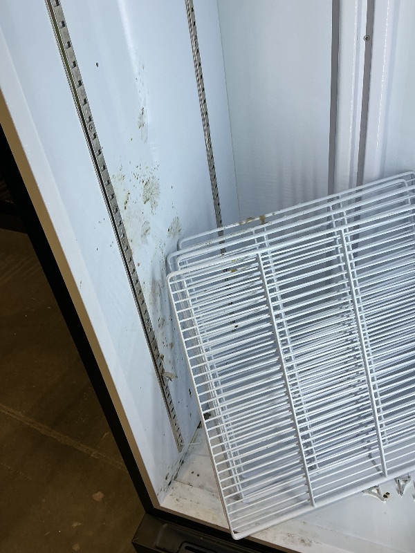 Photo 1 of 14.8 Cu Ft ETL & DOE Certified Commercial Display Refrigerator,Merchandiser Beverage Fridge with Built-in LED Lighting,Large Glass Door Upright Business Cooler with Lock,for Shop,Restaurant,Gym,etc