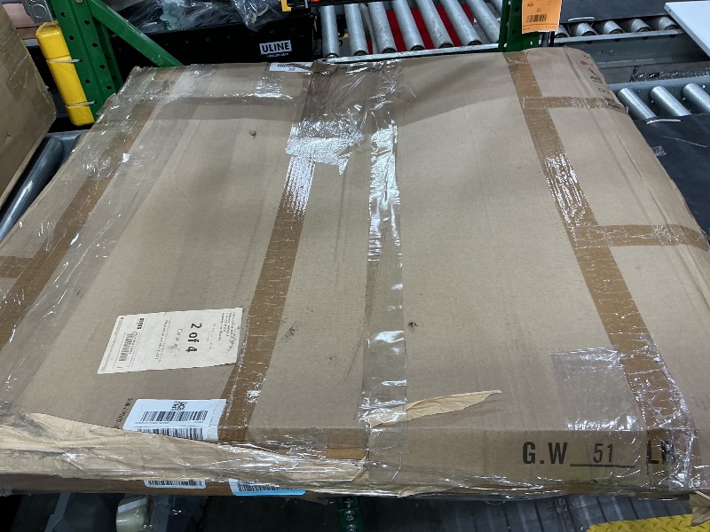 Photo 1 of *Partial Set - Check clerk notes*
DreamLine Unidoor Plus 60-60 1/2 in. W x 72 in. H Frameless Hinged Shower Door with 36 in. Half Panel in Satin Black, SHDR-24243636-09