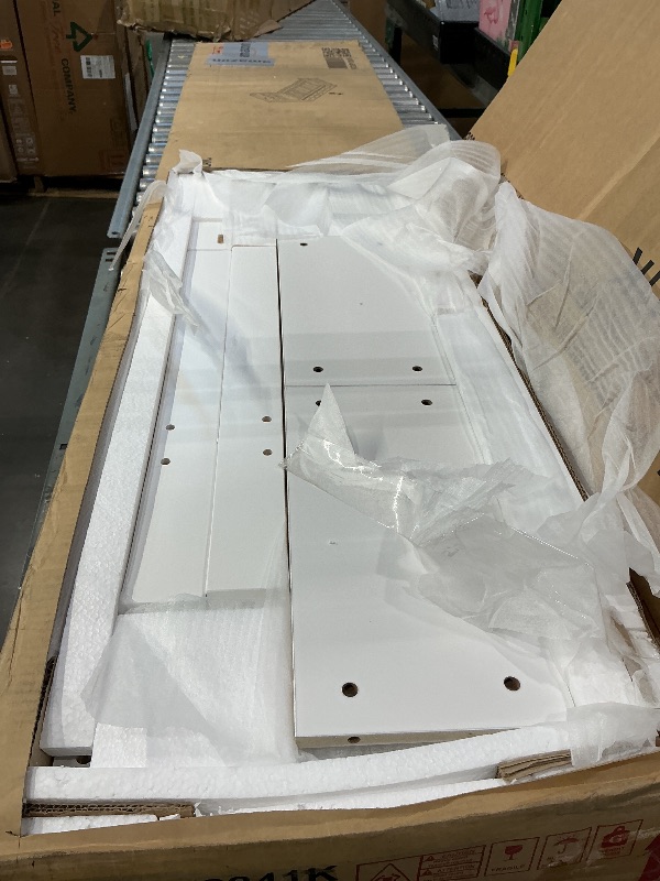 Photo 1 of *Partial Set 1 of 2*
Ball & Cast Twin Size Wooden Platform Bed,Daybed with Built-in Outlets & Storage Headboard,Extendable Bedframe w/Trundle and 3 Drawers,Bedroom Furniture for Apartment,Guest Room,White