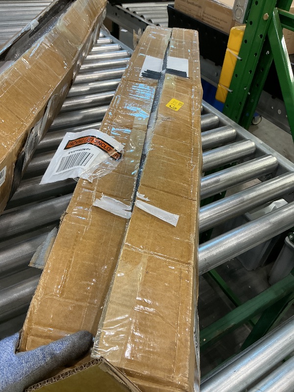 Photo 1 of 16 Pack Iron Balusters for Staircase Interior W/ 32 Pack Baluster Shoes, 1/2" x 44" Wrought Iron Baluster Stair Balusters,Hollow Metal Balusters Stair Spindles for Staircase Decks Balusters Indoor