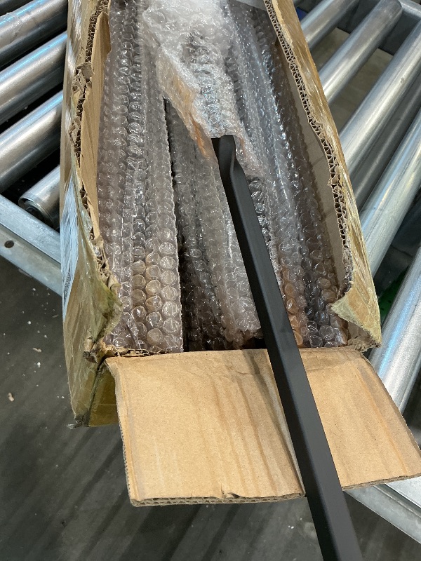 Photo 1 of 16 Pack Iron Balusters for Staircase Interior W/ 32 Pack Baluster Shoes, 1/2" x 44" Wrought Iron Baluster Stair Balusters,Hollow Metal Balusters Stair Spindles for Staircase Decks Balusters Indoor