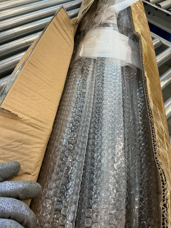 Photo 1 of 16 Pack Iron Balusters for Staircase Interior W/ 32 Pack Baluster Shoes, 1/2" x 44" Wrought Iron Baluster Stair Balusters,Hollow Metal Balusters Stair Spindles for Staircase Decks Balusters Indoor