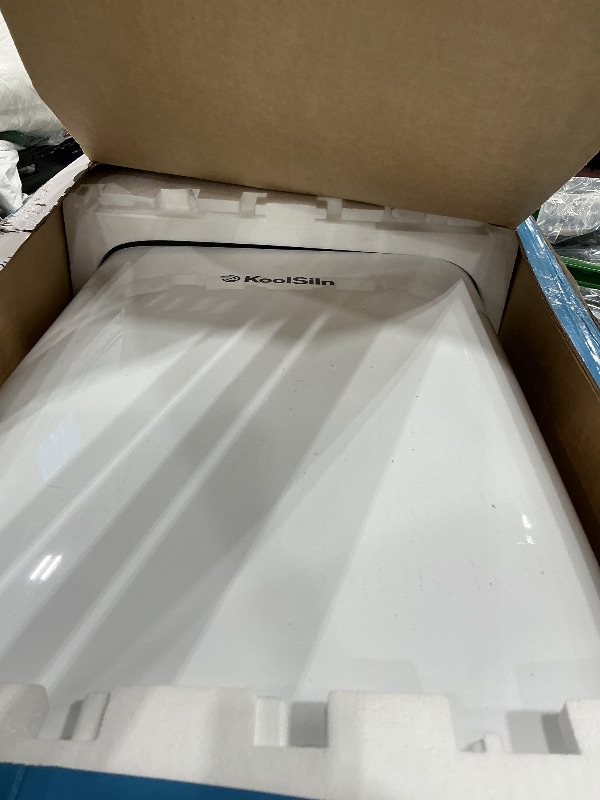 Photo 1 of 14,000 BTU Portable Air Conditioner Cools Up to 700 Sq.Ft, Auto-Evaporation Low Noise Portable AC Unit with Remote Control Fits for Large Room, Office, Garage,White