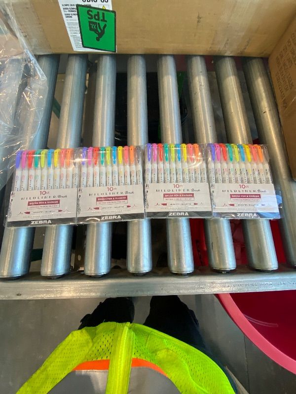 Photo 1 of ***SEE CLERK COMMENTS*** Zebra Pen Mildliner Double Ended Brush Pen, Brush Tips, Assorted Refresh and Friendly Ink Colors (Pack of 6, 60 Count Total)