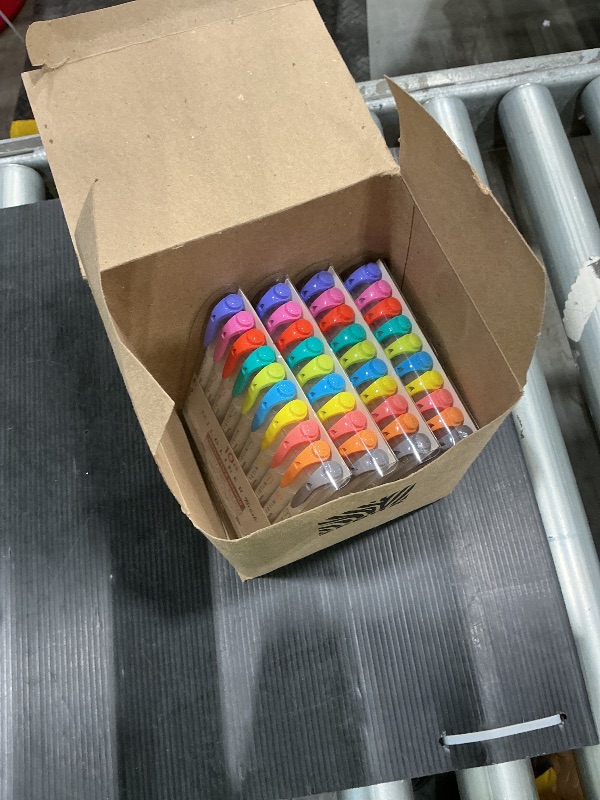 Photo 1 of ***SEE CLERK COMMENTS*** Zebra Pen Mildliner Double Ended Brush Pen, Brush Tips, Assorted Refresh and Friendly Ink Colors (Pack of 6, 60 Count Total)