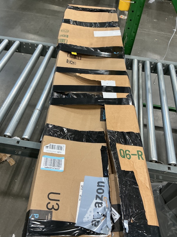 Photo 1 of 14 1/2"W x 60"H Lifetime Vinyl, Standard Cathedral Top Center Mullion, Open Louver Shutters, w/Installation Shutter-Lok's & Matching Screws (Per Pair), Storm Cloud