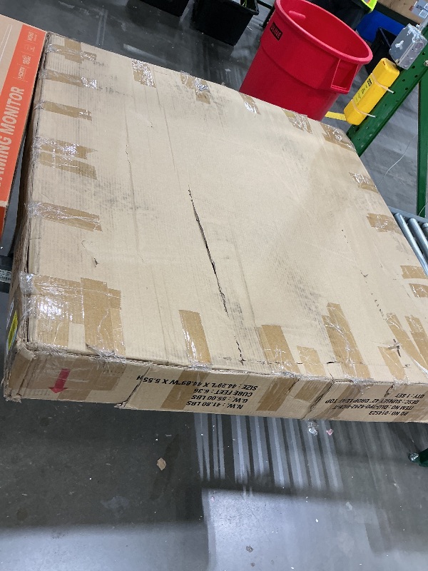 Photo 1 of ***MISSING LEGS*** Sunset Trading Round Drop Leaf Pub Table in Antique Black with Cherry Finish Top