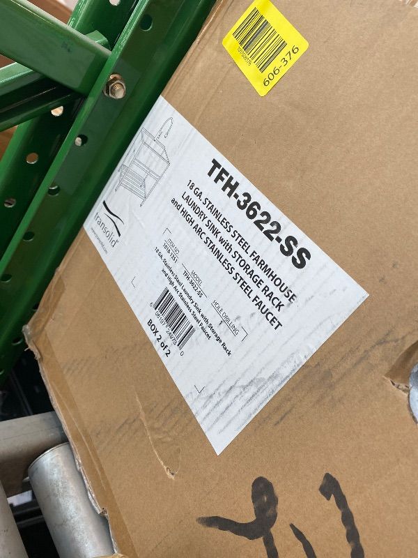 Photo 1 of **MINOR DAMAGED - See Clerk Notes**
commercial sink