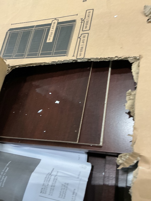 Photo 1 of ***PARTIAL SET*** Sauder Miscellaneous Storage 5-Shelf Bookcase/ Book shelf, Select Cherry finish