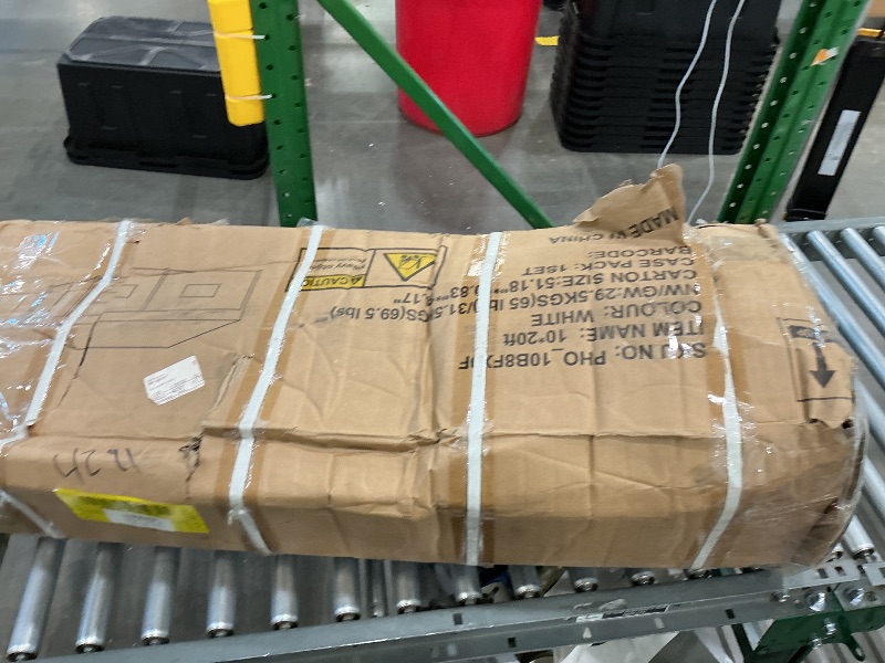 Photo 1 of 10x20 Pop Up Canopy, PeakPursuit Party Tent Outdoor Canopy with 6 Removable Sidewalls,Easy Set-up Commercial Party Tent Waterproof for Wedding,Outdoor Pergola for Backyard (White)