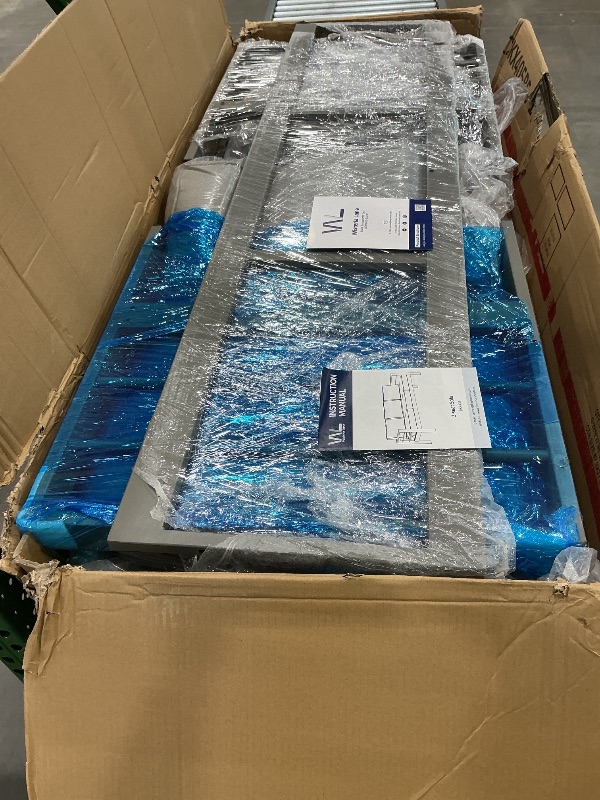 Photo 1 of ***MISSING PARTS*** wisteria lane 3 seat sofa dkx403-gray