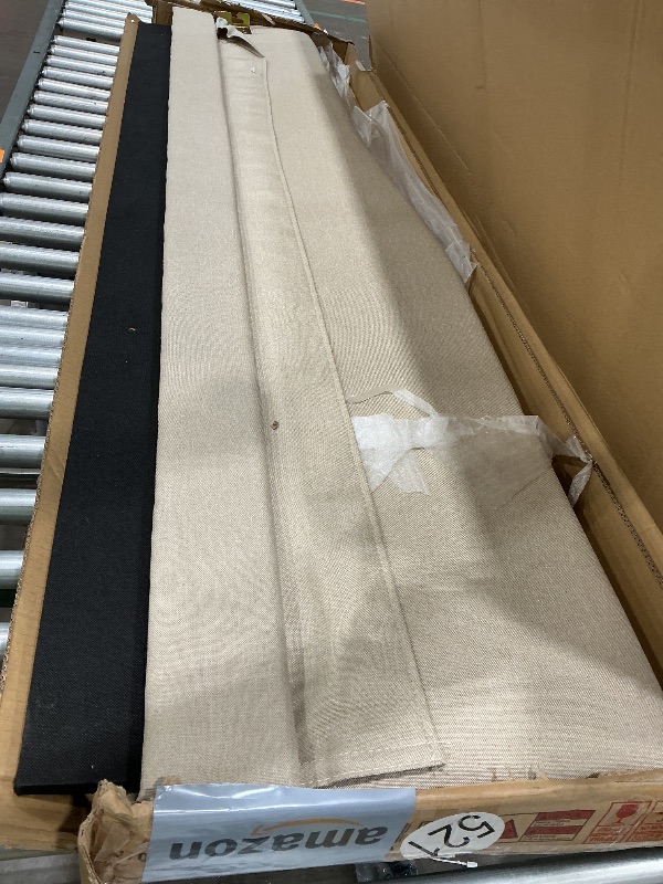 Photo 1 of **BOX 2 OF 3 ** Merax Double Twin Size Daybed with Trundle and Storage Drawer, L Shaped Corner Bed with Wood Slats Support, Upholstered Sofabed for Bedroom Living Room,3 Beds in One Design, No Box Spring Needed