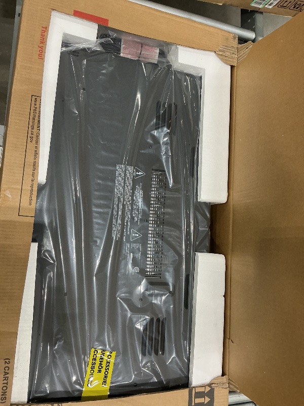 Photo 1 of *FIREPLACE ONLY*
OneBlis 80" Fireplace TV Stand, LED Light Entertainment Center for TVs Up to 90". One of two boxes partial set.