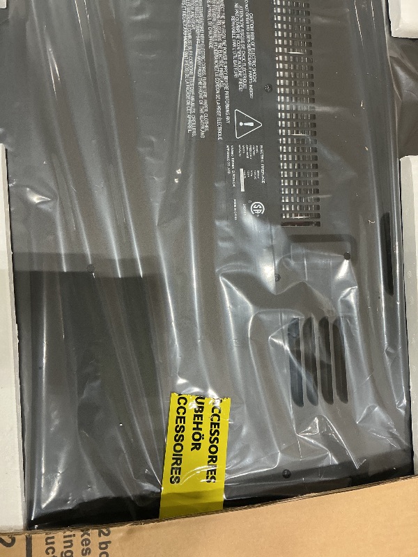 Photo 1 of *FIREPLACE ONLY*
OneBlis 80" Fireplace TV Stand, LED Light Entertainment Center for TVs Up to 90". One of two boxes partial set.