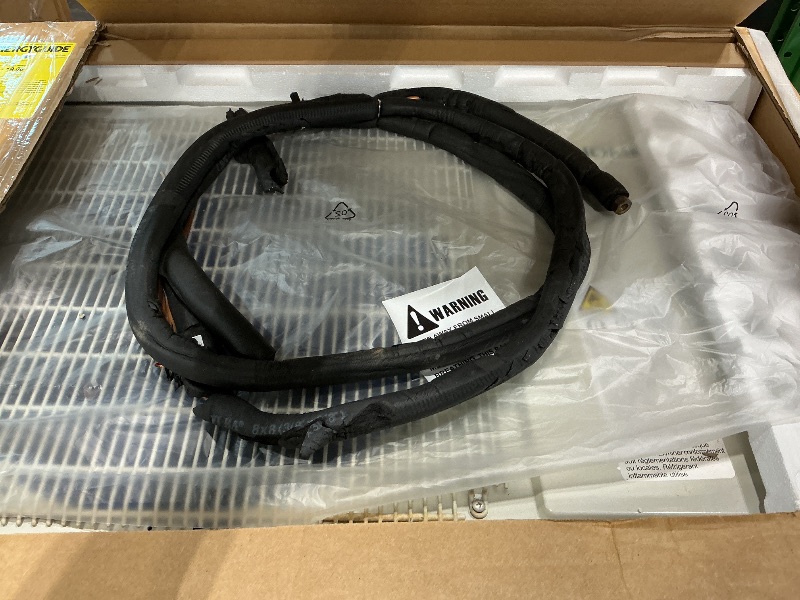 Photo 1 of *PARTIAL SET*
YITAHOME 18000 BTU Mini Split Air Conditioner Heat Pump System, Wifi Enabled 19 SEER2 208-230V Inverter Ductless AC Cool Up to 1250 Sq. Ft, Compatible with Alexa, Complete Installation Kit, White