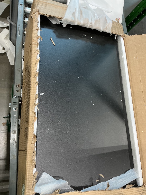 Photo 1 of ***PARTIAL SET*** Tribesigns 71 inch Executive Desk, L Shaped Desk with Cabinet Storage, Executive Office Desk with Shelves, Business Furniture Workstation for Home Office, Brown and Black